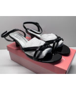 Touch Ups By Benjamin Walk Melanie Women&#39;s Size 9.5 W Black Sandals New - $40.60 CAD