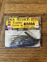 Strike King Hack Attack Fluoro Flipping Jig Hook 3/8 - $7.87