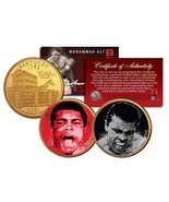 MUHAMMAD ALI Liston Fight/The Greatest Kentucky Quarters 2-Coin Set Gold... - £6.73 GBP