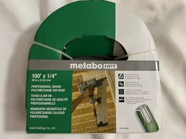 Metabo HPT Air Hose | 1/4-Inch x 100 Ft | Professional Grade Polyurethane - £28.28 GBP