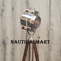 NauticalMart Vintage Decorative Marine Table Lamp Nautical Royal Wooden Tripod   - £133.21 GBP