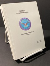 1995, BOSNIA COUNTRY HANDBOOK, PEACE IMPLEMENTATION FORCE, IFOR, DoD-154... - $19.80