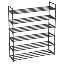 6 Tiers Shoe Rack Shoe Tower Shelf Storage Organizer For Bedroom, Entryway, Hall - $77.69