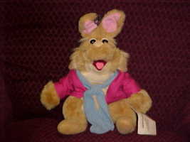 13&quot; Muppet Bean Bunny Puppet Plush Toy Tags Applause Jim Henson Extremel... - $399.99