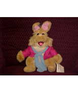 13&quot; Muppet Bean Bunny Puppet Plush Toy Tags Applause Jim Henson Extremel... - £314.57 GBP