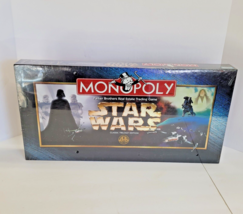 Vintage Star Wars Monopoly Special Edition Board Game Factory Sealed NEW... - £39.51 GBP