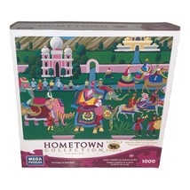 Hometown Collection 1000 Pc Jigsaw Puzzle 18.94&quot;x26.75&quot; Elephant Festival - $19.34