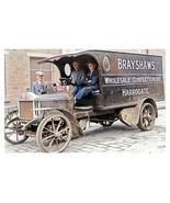 ptc5765 - Yorks. - Brayshaw&#39;s Wholesale Confectioners Van, Harrogate, pr... - $3.82 CAD