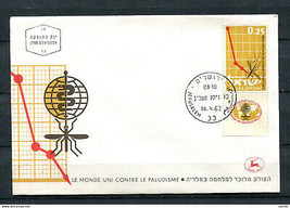 Israel 1962 FDC Cover Malaria  WHO 13045 - £3.95 GBP