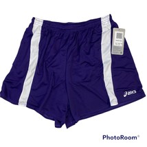 Asics Medley Purple Running Shorts TF706-6301 Mens XL X-Large NWT - $14.99