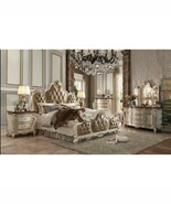 Picardy 5 Storage Drawers Chest, Antique Pearl &amp; Cherry Oak Finish - €1.866,88 EUR