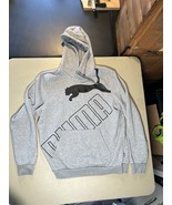 Puma Hoodie Men’s L Gray With Pocket **READ** - $519.96 MXN