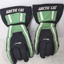 Vintage Snowmobile Gloves Arctic Cat Men’s Size M Green Black White Thin... - $728.58 MXN