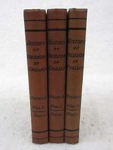 Buckle &amp; Brisbane History Of Civilization In England 1913 Hearst&#39;s Intl. 3 Vol&#39;s - £92.15 GBP
