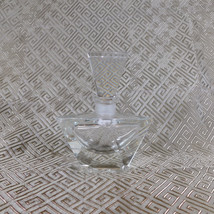 Angular Cut Crystal Perfume Bottle # 22524 - £17.05 GBP