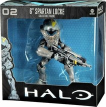 NEW Jinx Halo 6&quot; SPARTAN LOCKE with Battle Rifle Collectible Vinyl Figur... - £9.22 GBP