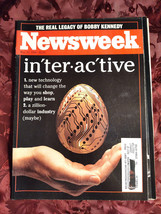 NEWSWEEK May 31 1993 Interactive Computing Bill Clinton Robert F Kennedy - £11.27 GBP