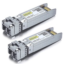 10Gbase-Sr Sfp+ Transceiver, 10G 850Nm Mmf, Up To 300 Meters, Compatible... - $62.99