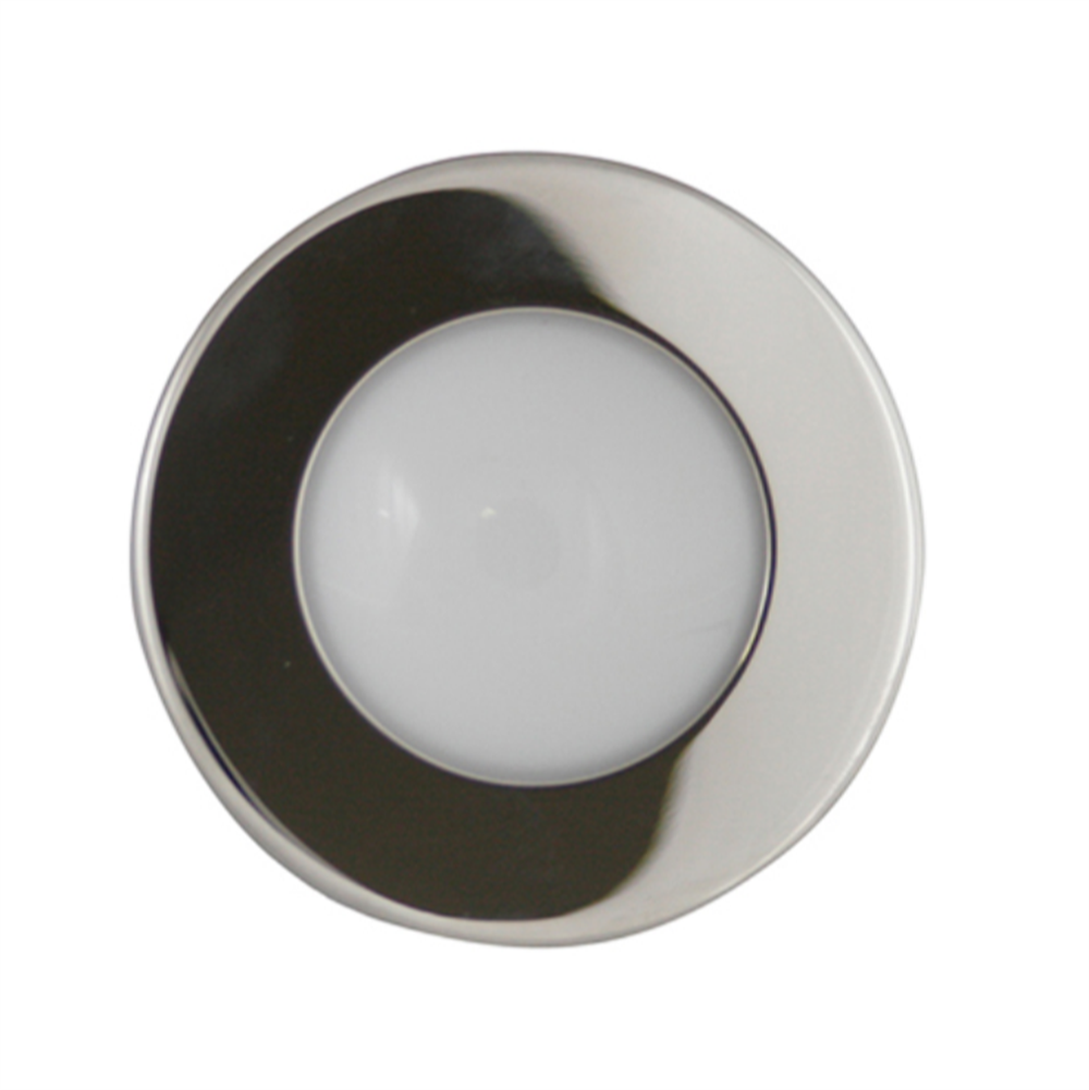 12V Stainless Steel Round LED Hardtop Spreader Light Marine Boat RV Caravan - $65.60+