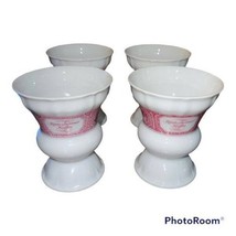 4 Footed Coffee cups Rüdesheimer Kaffee HEINRICH - H&amp;C Vintage Germany 1... - $127.71
