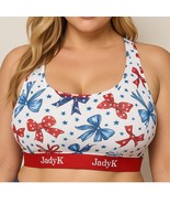 JadyK Arya Racerback USA Collection Patriotic Bows 1x/2x - $52.80 CAD