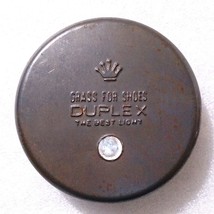 DUPLEX ✱ Ultra Rare Vintage Tin Can Antique Shoe Grease Polish England 50´s - £21.66 GBP