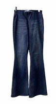 Tinseltown Juniors Size 5 Denim Jeans Pull On Flare Jeans Med Wash Whiskered - £15.49 GBP