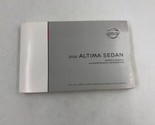 2020 Nissan Altima Sedan Owners Manual Handbook with Case OEM A02B24035 - $14.84