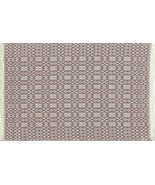 Artisan Handwoven Dollhouse Rug 6&quot;x9&quot; Lavendar #1, Cotton - €56,85 EUR