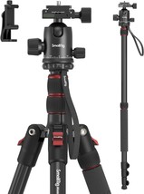 Smallrig 71&quot; Camera Tripod, Foldable Aluminum Tripod And Monopod,, 3935. - $90.98