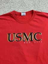 USMC XL United States Marine Corps Red T-Shirt PT GYM - £15.39 GBP