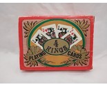 4 Kings Playing Cards Decks With Tin Score Pad And Pencil - £28.03 GBP