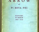 The Arrow of Pi Beta Phi History Number 1867 - 1936 February 1936 Issue  - £58.34 GBP