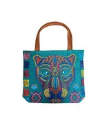 Mia Jewel Shop Extra Large Multicolored Jaguar Animal Floral Embroidered... - $744.73 MXN