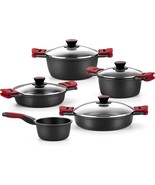 BRA Premiere | 9-Piece Non-Stick Cast Aluminum Cookware Set, with Remova... - $1,199.00