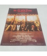 Love Theme from St. Elmo&#39;s Fire by David Foster 1985 Sheet Music - £4.72 GBP