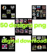 50 Png Designs Download Bundle Of Patriotic &amp; Sports, Father’s Day, 4th ... - $458.60 MXN