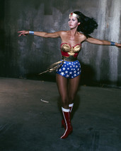 Wonder Woman Lynda Carter twirling in costume 16x20 Poster - £15.68 GBP