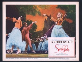 Swan Lake Lobby Card #4-1960-The Bolshoi Ballet - £24.98 GBP