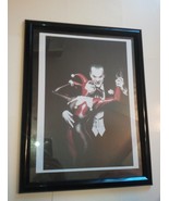 Batman Poster #30 FRAMED Joker &amp; Harley Quinn #1 Alex Ross The Folie à D... - £101.80 GBP