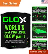 Glow In The Dark Paint 1Litre Can - Clear Paint That Glows Green In The ... - $138.84
