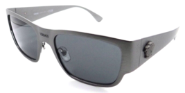 Versace Sunglasses VE 2262 1262/87 56-18-140 Gunmetal / Dark Grey Made i... - $194.43