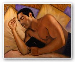 Bruce Teleky Spiritual Nap III by Sterling Brown 10"x8" Art Print Poster - $6.29