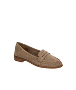 Lucky Brand Caylon Women&#39;s Flat, Tan, Perforated Suede, Size 10 m new - $60.50 CAD
