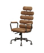 Calan Office Chair, Retro Brown Top Grain Leather - $19,205.56 MXN