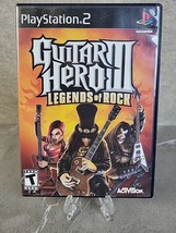 Guitar Hero III 3: Legends of Rock (Sony PlayStation 2, 2007) PS2 Game W/ Manual - £9.03 GBP