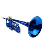 Student Bb Standard Trumpet with Case - Blue - £125.08 GBP