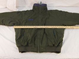 Adult Men&#39;s Vintage Columbia Sportswear Green Fleece Lined Coat Jacket 3... - $22.15 CAD