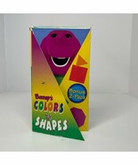 Barney &amp; Friends Colors &amp; Shapes Rainbow Beard VHS Set-1997 2-Video Tape... - $19.39 CAD