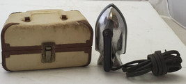 Vintage Antique Electric Iron with Case - £5.53 GBP